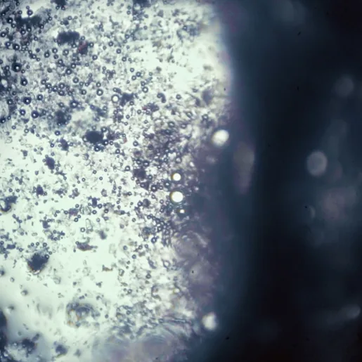 Abstract metallic substance